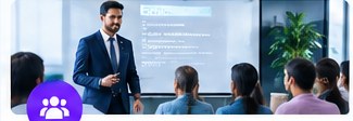 Corporate training session